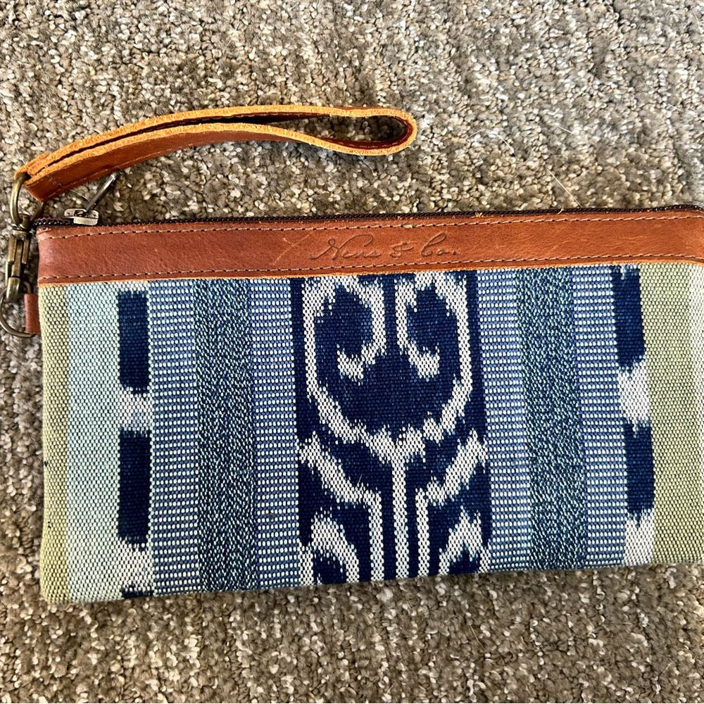 Nena & Co. Woven Wristlet